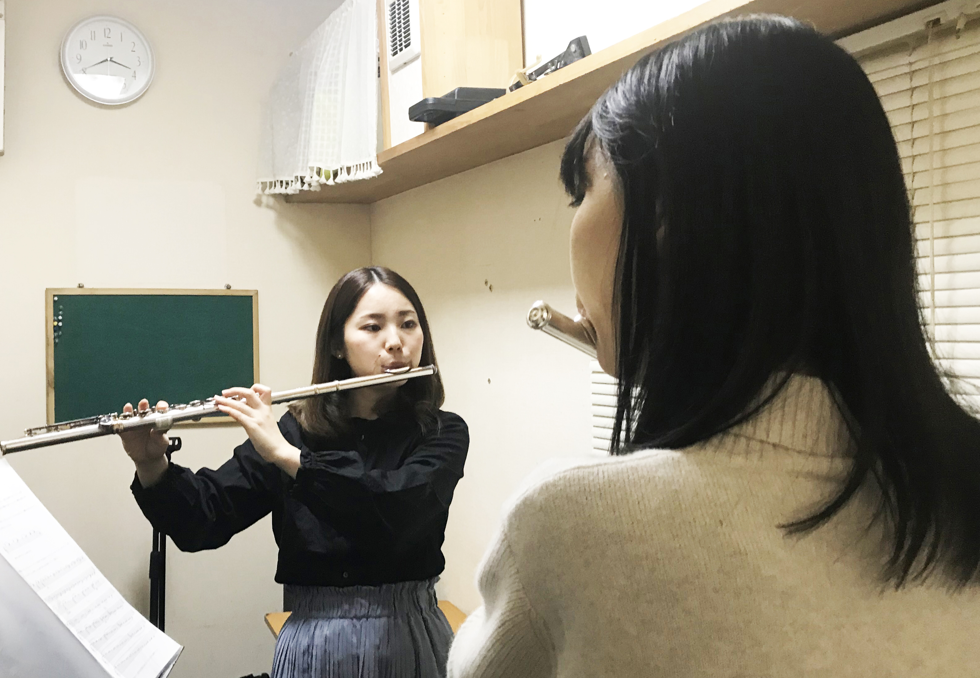 フルートレッスン.JPG